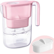 Waterdrop Elfin NSF Certified 25L Fridge Water Filter Jug with 1 Filterpink