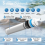 Waterdrop Personal Water Filter Straw with Gravity Water Bag Portable Camping 5