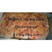 Dog Food Frozen chicken wings 15kg box BARFRAW NOW BETTER VALUE 15KG BOX