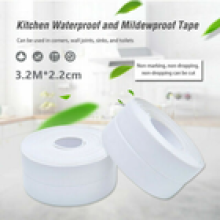 Bath Kitchen Caulk Tape Sealant Strip PVC Self Adhesive Toilet Wall Sealing Tape