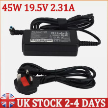 For HP 45W Blue Tip Laptop Adapter Charger 195V 231A Power Lead Charger Plug