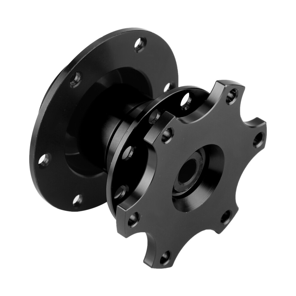 Quick Release Steering Wheel Hub Adapter Kit, Aluminum, Black 9461377831856