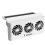 Solar Car Window Fan with Solar Powered Ventilation and Odor Removal System, Easy Window Mounting, White 5