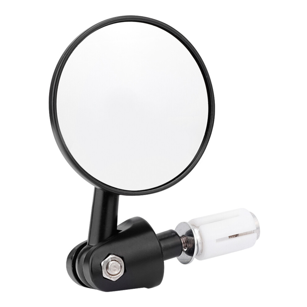 2Pcs Aluminum Folding Rearview Side Mirrors For Motorcycle 22Mm Black 9391377832624