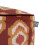 rucomfy Velora Square Floor Cushion Beanbag - Ikat Pattern Pouffe Seat 3
