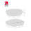(Multi) rucomfy Gaming Footstool Bean Bag - Pouffe for Gaming 6