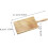 Pasta Board Small Gnocchi Board Solid Wood Dough Tool Fresh Pasta Preparation Home Kitchen Space Saving 5