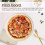 Pierre tem uma pizza de cerâmica de 30 cm (12 polegadas), ideal para churrasco e forno - resistente ao calor 4