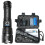 Super Bright 90000lm Led Tactical Flashlight with Rechargeable   Zoomable 1