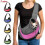 (S, purple) Adjustable DogBackpack Casual Dog Backpack 2