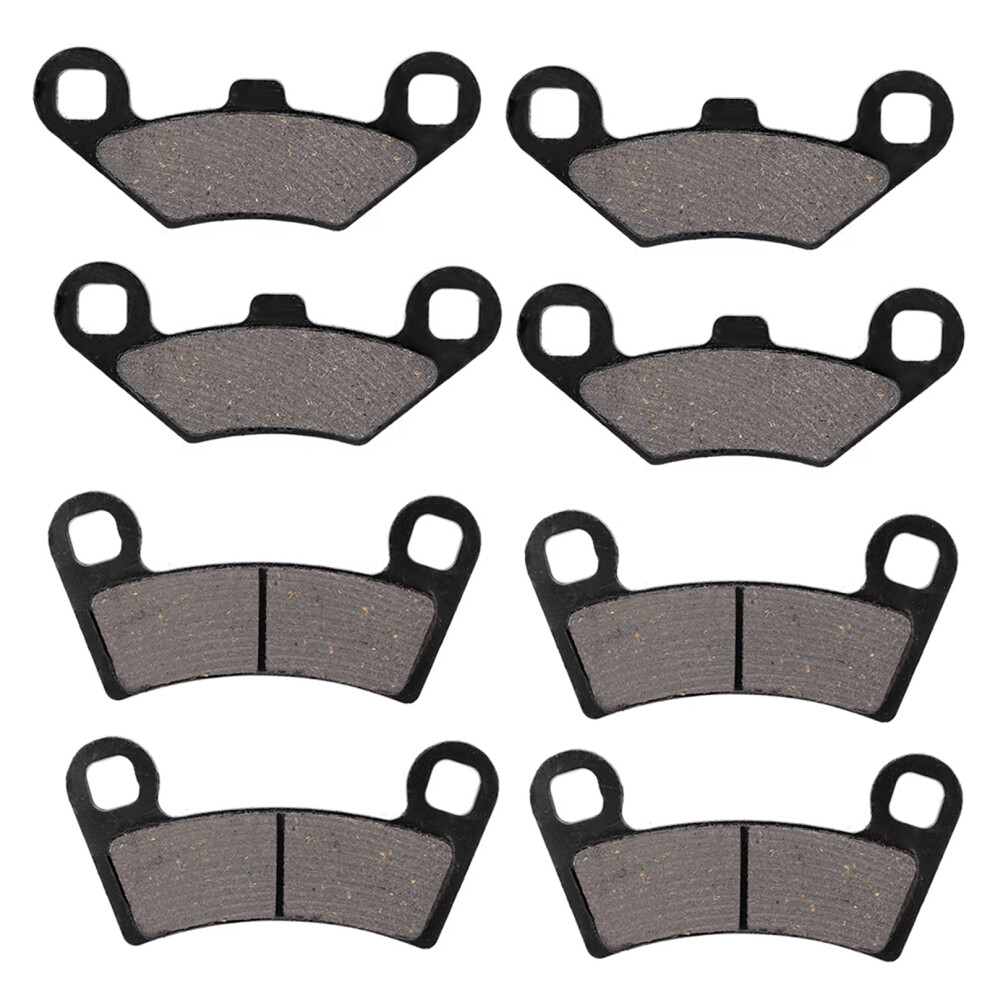 Professional Iron Brake Pads For Polaris Rzr 800 Front/Rear 8Pcs 4941377834828