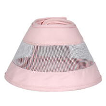 Antiscratch Injury Protect Cats Collar Elizabethan-Pink L