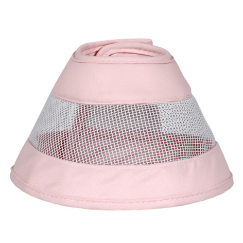 Antiscratch Injury Protect Cats Collar Elizabethan-Pink L