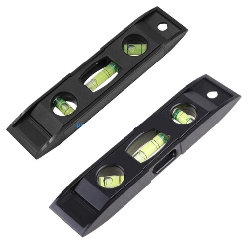 9Inch Torpedo Level, 3Bubble Vertical Horizontal Spirit Level Tool Portable