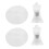 2 ventosas murais transparentes de 47 mm 3