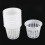 Lote de 10 potes em malha resistente de 7,6 cm (3 polegadas) para hidroponia, aeroponia, cultivo de plantas e clonagem 1