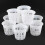 Lote de 10 potes em malha resistente de 7,6 cm (3 polegadas) para hidroponia, aeroponia, cultivo de plantas e clonagem 5