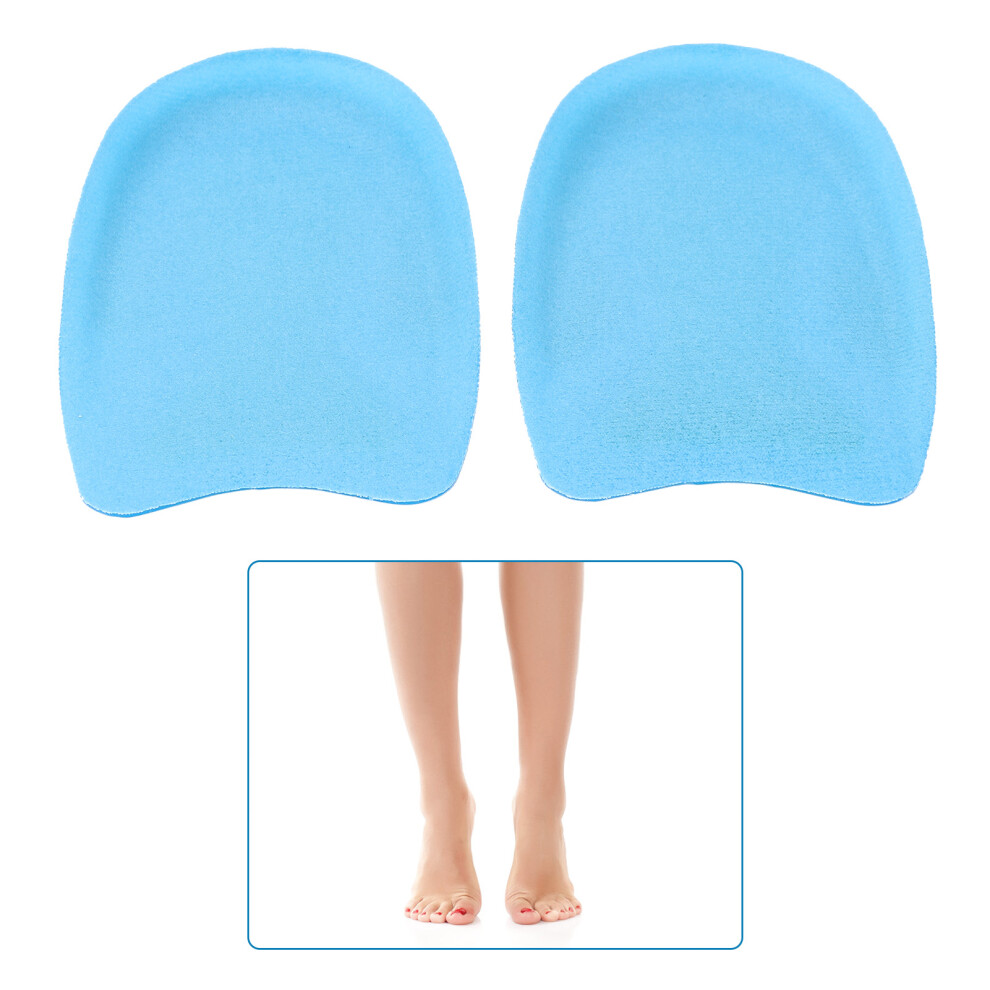Heel Support Cups Shock Absorption Breathable Half Heel Insole for Pain Relief