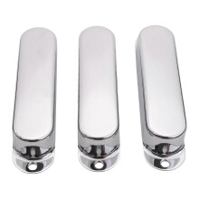 3 capas de micrófonos cromados de metal para guitarra Stratocaster ST; 3 capas de micrófonos de bobina simple para Stratocaster