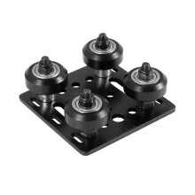 Acessórios para impressora 3D: polia profilada em alumínio, placa de construção com ranhura em V, norma européia 2020