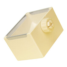 Small Animal Feeding Bowl Cage Hanging Feeder- Off white1