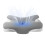 Memory Foam Pillow Ergonomic Neck Pillow For Side And Back Sleepers Grey 1