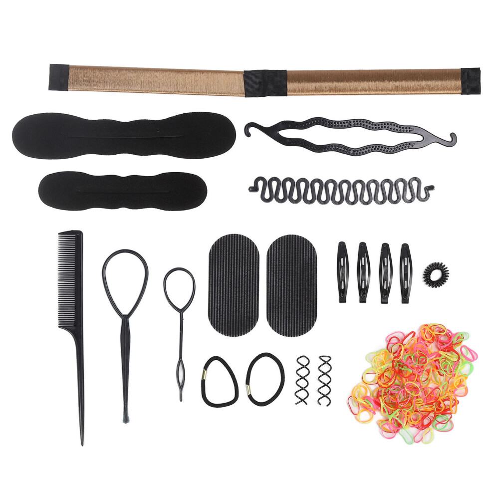 Unisex Braiding Tool For Women, Magic Spiral Hair Styler With Modelling Accessories Fast Hairstyle Creation Kit Lightweight Not Break Reusable Easy To Use