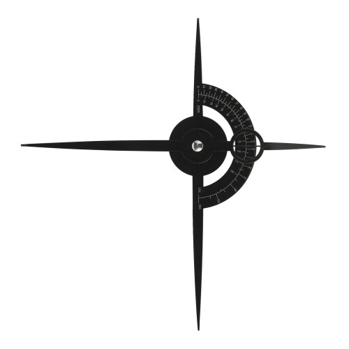 Χάρακας φρυδιών Microblading από ανοξείδωτο ατσάλι Golden Mean Calipers επαναχρησιμοποιήσιμος 2