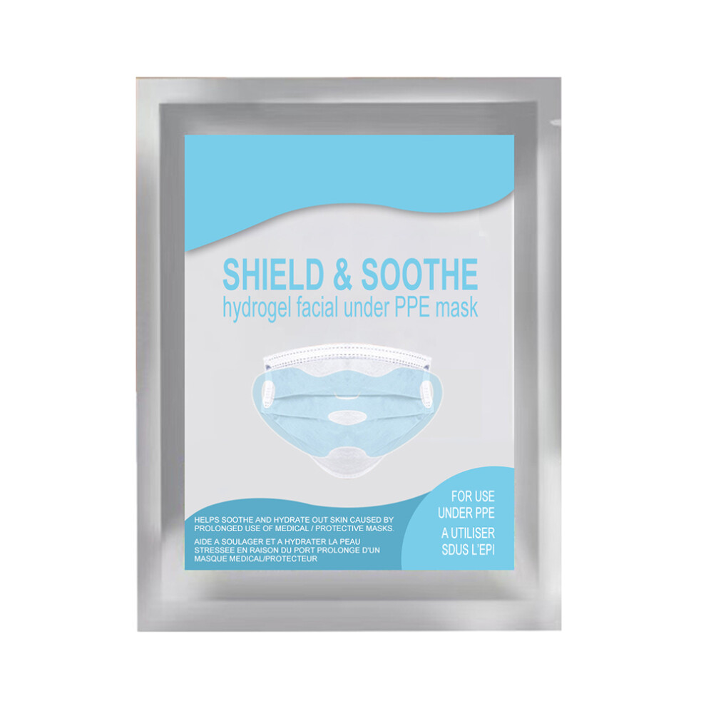 Collagen Mask UV Protection Cool Face Mask Hydrating Gel Face Cover For Skin Regeneration And Wrinkle Treatment For Halloween Parties For Nightclubs