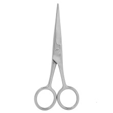 Roestvrijstalen gezichtshaarschaar, multifunctionele baard- en wenkbrauwtrimmer, precisietrimmer, lichtgewicht, roestbestendig, handmatige bediening,