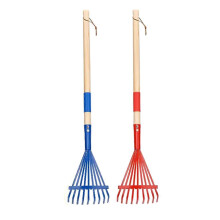 2 ancinhos metal 68.5cm crianças, jardim infantil
