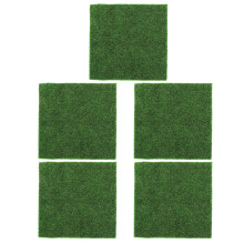 Grama artificial realista para casa de bonecas DIY, micro paisagem ornamental, grama artificial em miniatura com aparência natural e fácil de