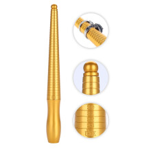 HK Copper Ring Size Stick and Mandrel for Precise Jewelry Sizing