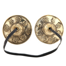 Handcrafted Tibetan Meditation Bell Brass #1, 6.5cm, Resonant Sound