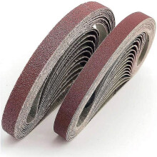 Jeu de 30 bandes abrasives pour ponceuses à bande Black & Decker Powerfile