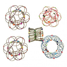 Panier de fleurs mandala 3D en fil de fer, 36 variétés, jouet, pour la méditation.