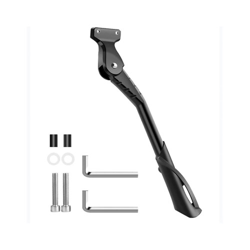 Béquille para bicicleta elétrica de 20, 24 e 26 polegadas, suporte ajustável lateral 2