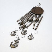(Anchor 9 tube) Me Metal -tube Lar Hanging Home Pendant