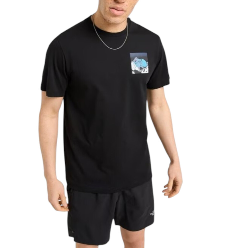 The North Face (Black, Xl) Mens T Shirts Energy Mountain Graphic Casual Summer Pullover Tee