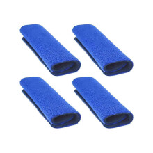 Kit com 4 capas de almofada para cinta de máscara CPAP, capa de almofada facial para cinta de CPAP, universal e reutilizável
