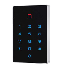 Serradura de porta inteligente com teclado eletrônico, tela tátil, bloqueio automático da porta de entrada, suporta 2000 usuários