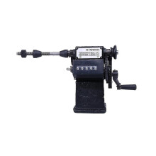 Bobineuse manual Nz-1 de dupla velocidade e contador, engrenagem de aço - Yujia