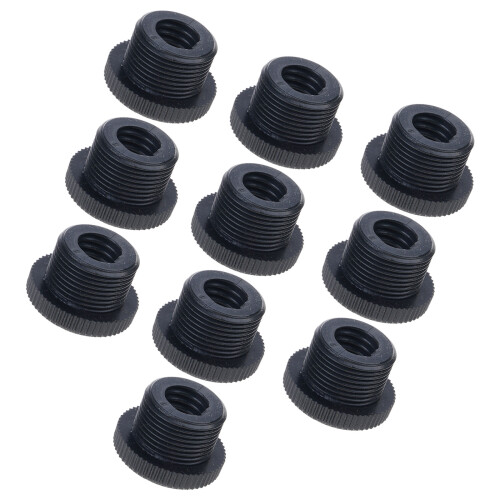 Solid Structure Mics Stand Mount 3/8 Female to 5/8 Male-plastic