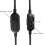 Cabo de reposição para Logitech G433/233/g Pro/g Pro X, HyperX Cloud Alpha, Xbox One 2