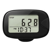 Podomètre de marche à pince, compteur de pas avec écran LCD, podomètre électronique précis