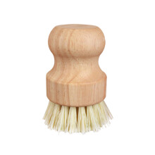 Houten schuurborstel, schrobborstel voor-Rubberhout sisal br