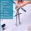 Professional compass for geometry, Additional plumb line, Metal compass, Compass, Compass drawing tool, Drawing compass, Drawing compass, Compass 4