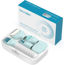 Derma Roller - 9-in-1 Derma Skin Care Kit - Derma Pen Microneedle Stamp for Hair, Beard Growth, Pore Minimization, Skin Tone Brightening