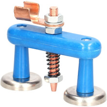 Support de soudage magnétique, aimant en cuivre rouge robuste et durable en alliage d'aluminium, disque magnétique de 36 mm à forte aspiration, p