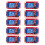 10 Stück 1-Kanal-Relaismodulplatinen mit High- oder Low-Pegel-Triggerung, Optokoppler-Isolation, DV 12V 1